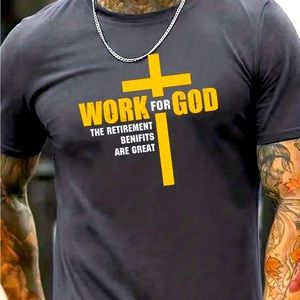 NWT!!! Mens big/tall graphic T-shirt; gray; Sz 4X